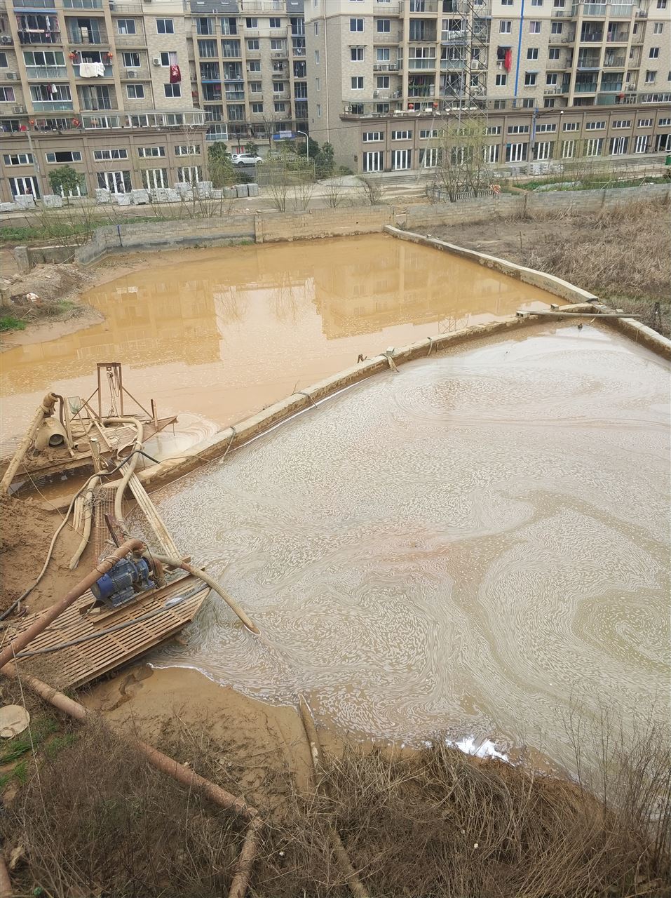 阿合奇沉淀池淤泥清理-厂区废水池淤泥清淤