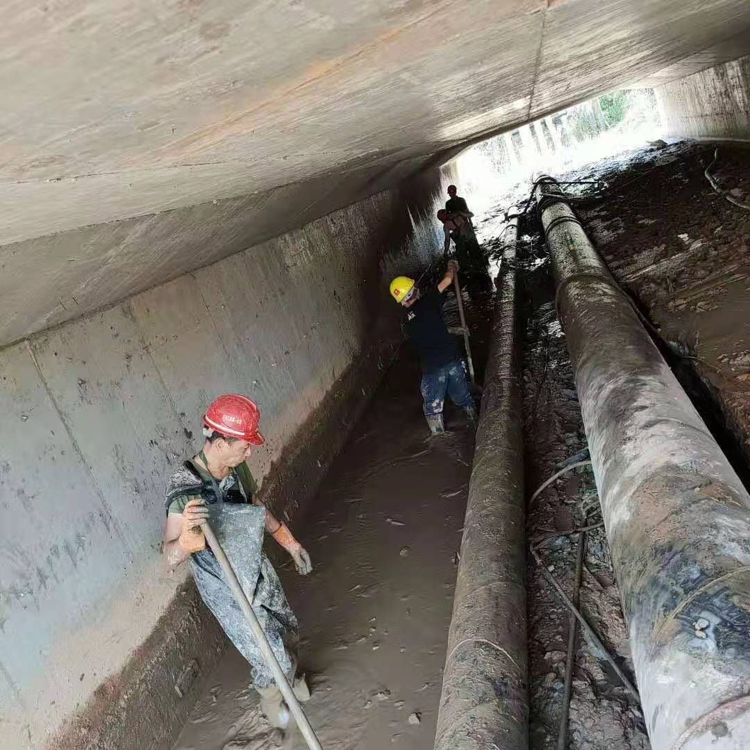 阿合奇工业管道清淤